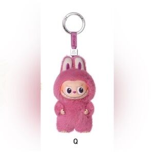 Q THE MONSTERS Pin for Love Series-Vinyl Plush Pendant Blind Box Q